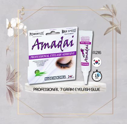 Amadai Professional eyelash glue tube 7 grams black A216